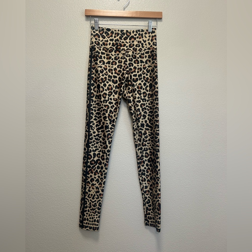 GOLDSHEEP Leopard Print Leggings Small